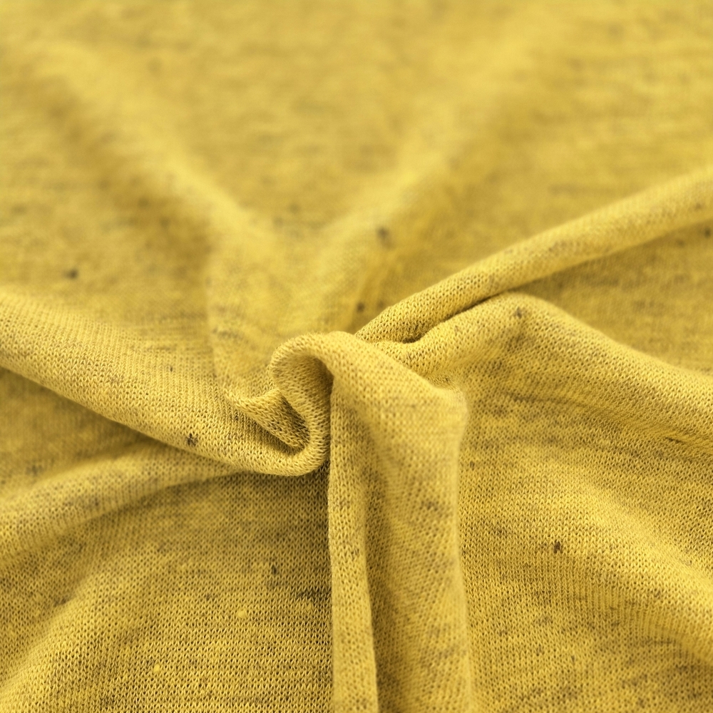 Eileen Fisher Linen Blend Oversized Sweater Yellow Green L - Picture 10 of 11
